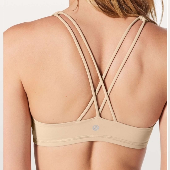 Lululemon Free To Be Bra - Size: 10 Yellow / Very Light Green Color - Picture 6 of 6
